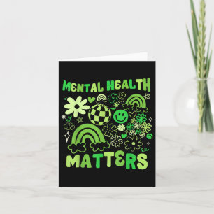 Carte Santé Mentale S Super Floral Mental Health Award