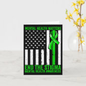 Carte Santé mentale Sensibilisation à la santé mentale M (Fleur jaune)