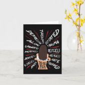 Carte Santé mentale Suicide Sensibilisation Dépression U (Fleur jaune)