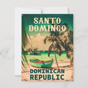 Carte Santo Domingo République Dominicaine - Souvenirs R