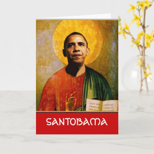 CARTE SANTOBAMA (Fleur jaune)