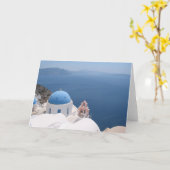 Carte Santorin (Fleur jaune)