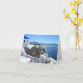 Carte Santorin, Grèce (Fleur jaune)