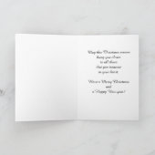 Carte 🎄Sapin de Noël - style folklorique (Intérieur)