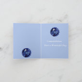 Carte Sapphire du 65e anniversaire modifiable (Intérieur)