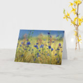 Carte Sapphire & Gold (Fleur jaune)
