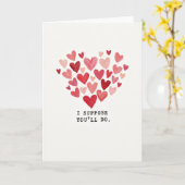 Carte Sarcastic Youll Do Love Card (Fleur jaune)