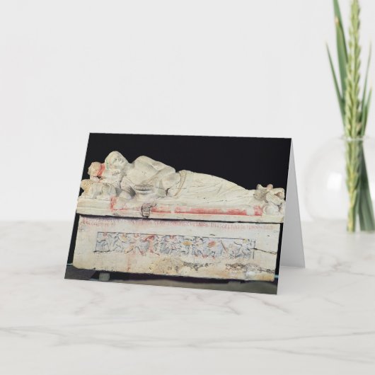 Carte Sarcophage, étrusque (Devant)
