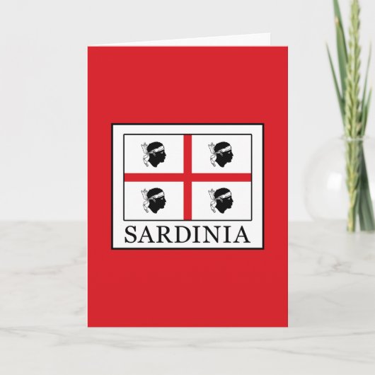 Carte Sardaigne (Devant)