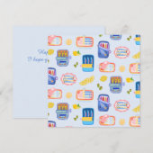 Carte Sardines and Lemons (Devant / Derrière)