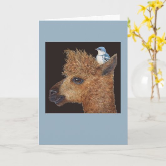 Carte Sasha et Will (Fleur jaune)