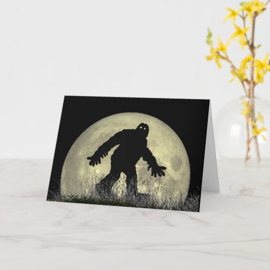Carte SASQUATCH (Fleur jaune)