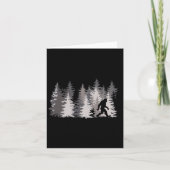 Carte Sasquatch Forest Legend Nature (Devant)