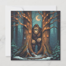 Sasquatch qui se cache