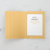 Carte Sassy 80th Funny Homme Cartoon Anniversaire (Intérieur)