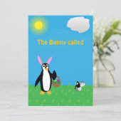 Carte Sassy Penguin Easter Humor (Debout devant)