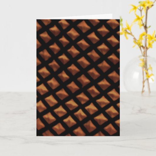 Carte Satin d'Halloween (Fleur jaune)