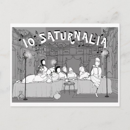 Carte Saturnalia Amarantus (Devant)