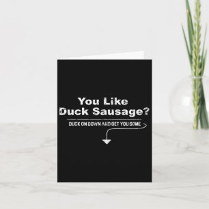 Carte Saucisse De Canard Puis-Je Suggérer La Saucisse Dr