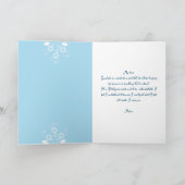 Carte Saudade signifie je t'aime, cœur portugais (Intérieur)