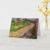 Carte Saules Pollard par Vincent van Gogh (Fleur jaune)