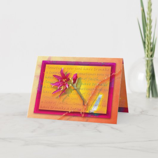 Carte Saut de la foi (Devant)