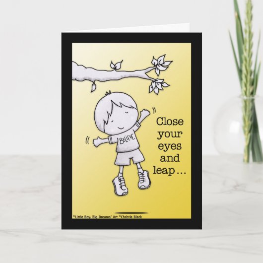 Carte Saut de la foi (Devant)