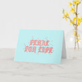 Carte Sauvage pour la vie (Fleur jaune)