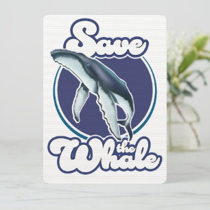 Carte Sauver la baleine