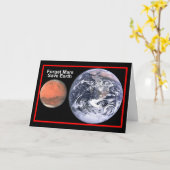 Carte Sauver la Terre (Fleur jaune)