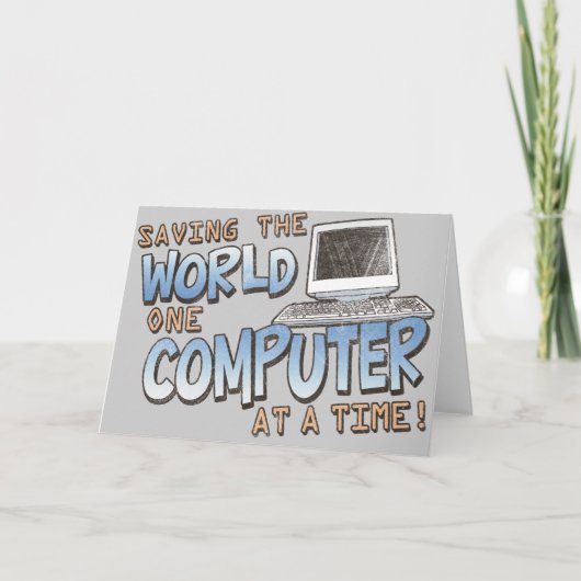 Carte Sauver le monde (Devant)