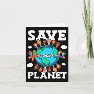 Carte Sauver notre planète Nature Plaidoyer Sensibilisat
