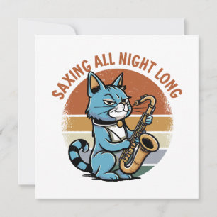 Carte Sauver toute la nuit - Pour les saxophonistes