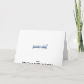 Carte sauveteur turquoise (Dos)