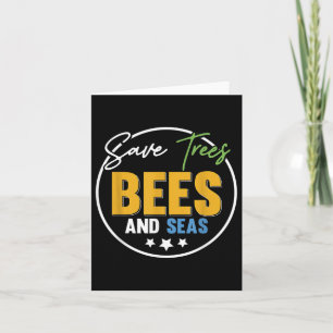 Carte Sauvez Les Abeilles Et Les Mers Protection De l'en