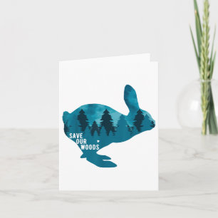 Carte Sauvez Notre Bois De l'environnement Protection Ra