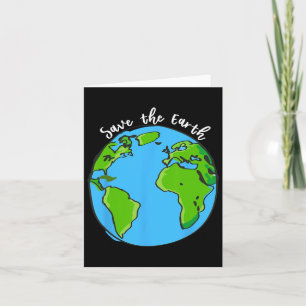 Carte Sauvez Notre Planète Jour des terres T Chemise Pou