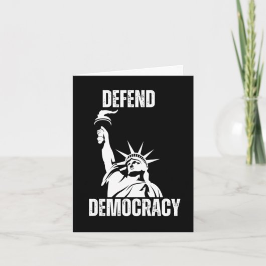 Carte Save Democracy 2025 Design (Devant)