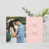 Carte Save-the-date (Debout devant)