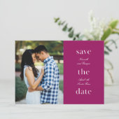 Carte Save-the-date (Debout devant)
