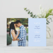 Carte Save-the-date (Debout devant)