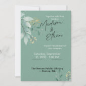 Carte save the date simple (Devant)