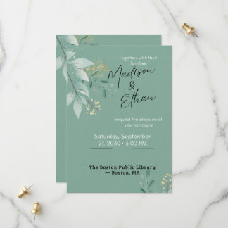 Carte save the date simple