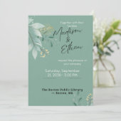 Carte save the date simple (Debout devant)