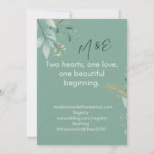 Carte save the date simple (Dos)