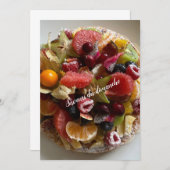 Carte Saveur du dimanche (Devant / Derrière)