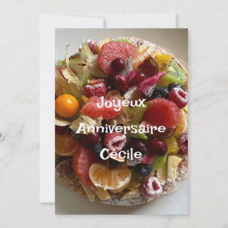 Carte Saveurs du dimanche