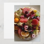 Carte Saveurs du dimanche (Devant / Derrière)