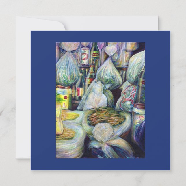 Carte Saveurs séchées à Singapour (Devant)