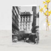 Carte Savoy Hotel, London Greeting Card (Fleur jaune)